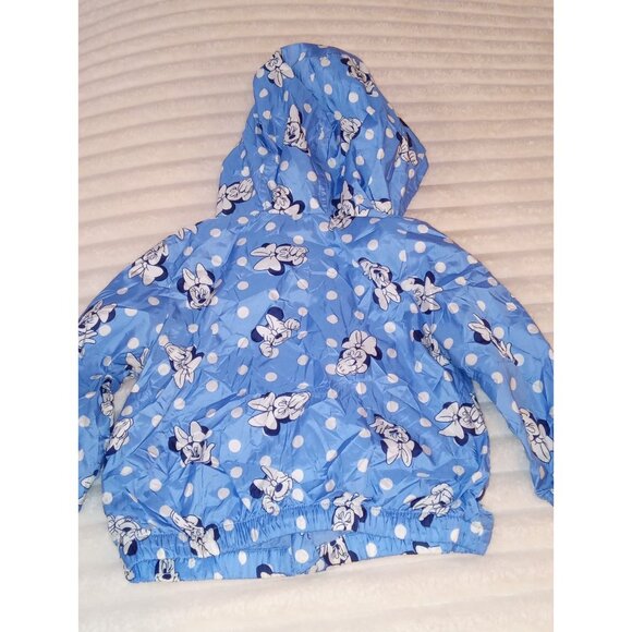 Baby Gap Disney Minnie Mouse Windbreaker Jacket Baby Girls Size 12-18 Months - Picture 4 of 4